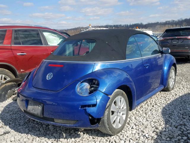 3VWPG31Y18M408710 - 2008 VOLKSWAGEN NEW BEETLE ლურჯი ფოტო 4