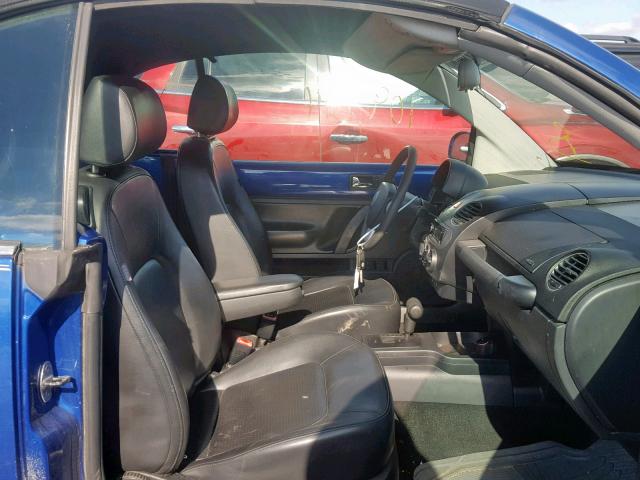 3VWPG31Y18M408710 - 2008 VOLKSWAGEN NEW BEETLE ლურჯი ფოტო 5