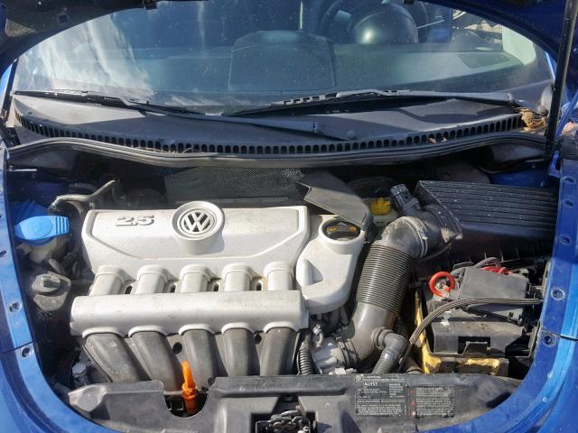 3VWPG31Y18M408710 - 2008 VOLKSWAGEN NEW BEETLE ლურჯი ფოტო 7