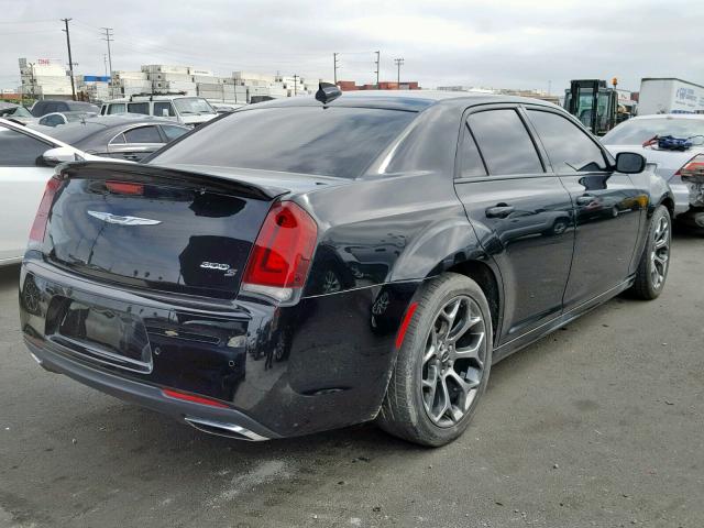 2C3CCABT3FH772941 - 2015 CHRYSLER 300 S BLACK photo 4