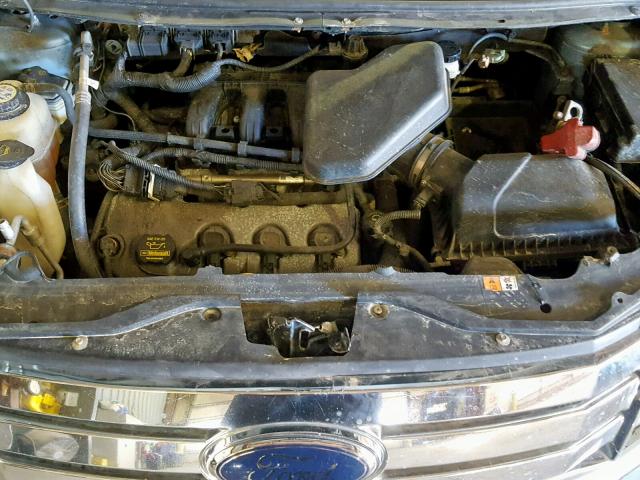 2FMDK38C28BA67247 - 2008 FORD EDGE SEL BLUE photo 7