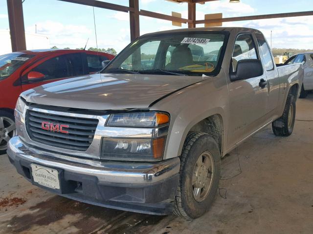 1GTCS198958262937 - 2005 GMC CANYON GOLD photo 2