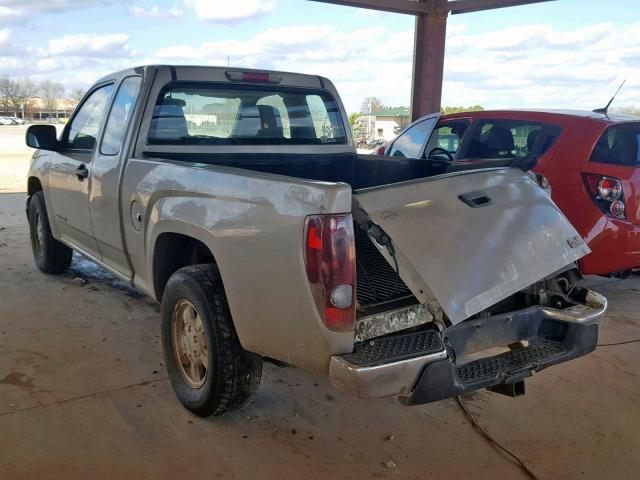 1GTCS198958262937 - 2005 GMC CANYON GOLD photo 3