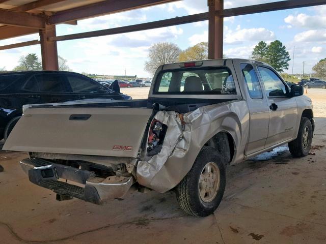 1GTCS198958262937 - 2005 GMC CANYON GOLD photo 4