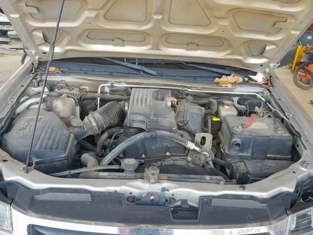1GTCS198958262937 - 2005 GMC CANYON GOLD photo 7