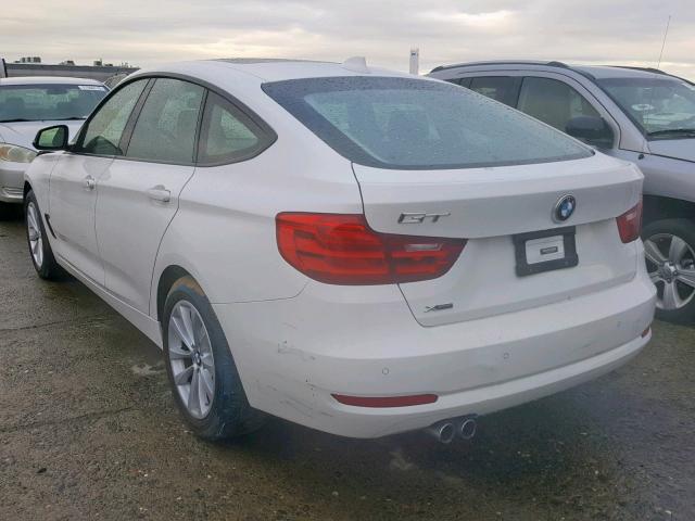 WBA8Z5C52FGS36479 - 2015 BMW 328 XIGT WHITE photo 3