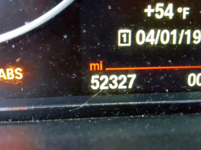 WBA8Z5C52FGS36479 - 2015 BMW 328 XIGT WHITE photo 8