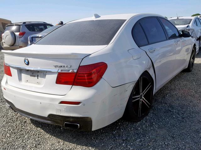 WBAKC8C59BC434096 - 2011 BMW 750 LXI WHITE photo 4