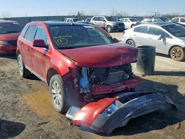 2FMDK49C18BB24459 - 2008 FORD EDGE LIMIT RED photo 1