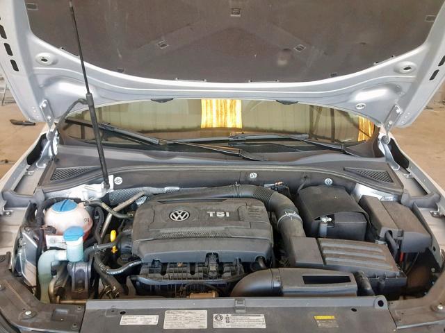 1VWBT7A30FC101853 - 2015 VOLKSWAGEN PASSAT SE SILVER photo 7