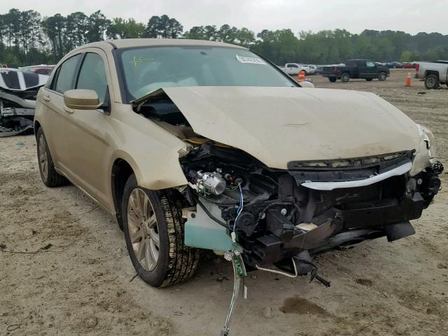 1C3BC1FG3BN504191 - 2011 CHRYSLER 200 TOURIN TAN photo 1