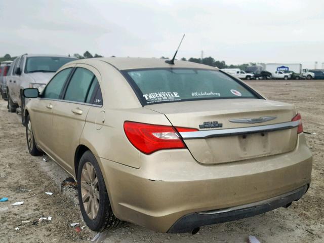 1C3BC1FG3BN504191 - 2011 CHRYSLER 200 TOURIN TAN photo 3