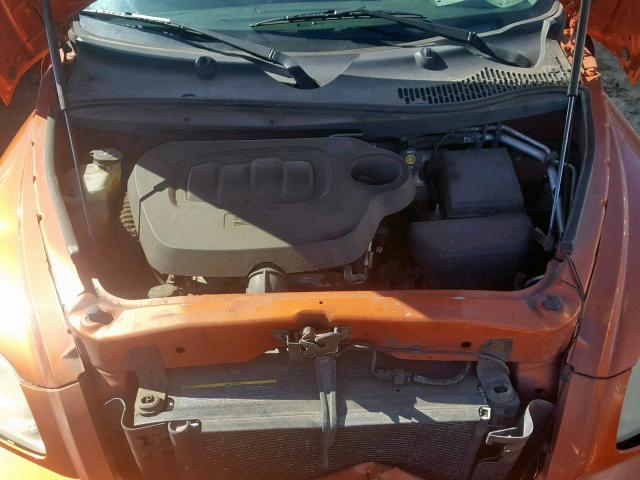 3GNDA13D17S625407 - 2007 CHEVROLET HHR LS Naranja foto 7