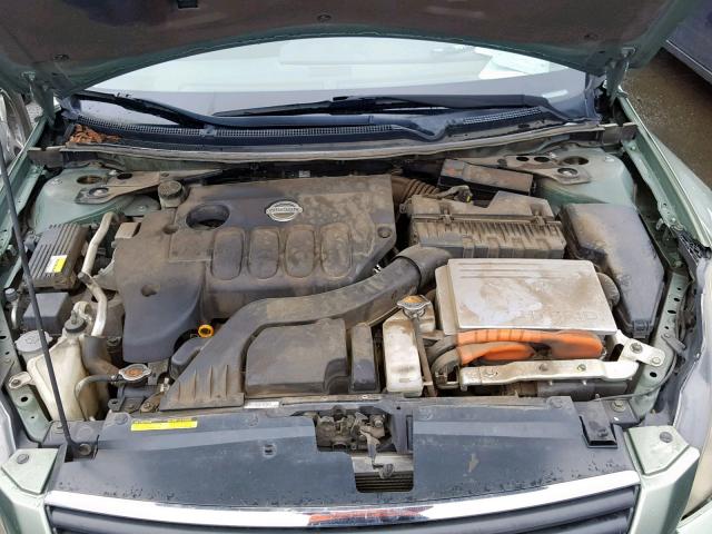 1N4CL21E78C257442 - 2008 NISSAN ALTIMA HYB GREEN photo 7