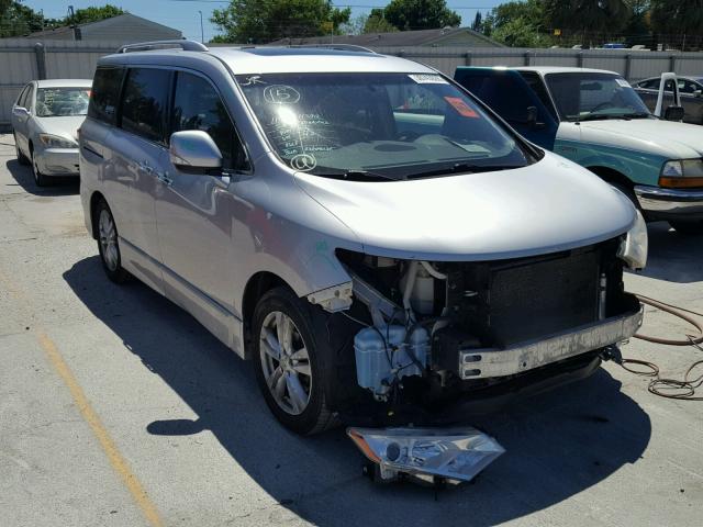 JN8AE2KP4B9005720 - 2011 NISSAN QUEST S SILVER photo 1