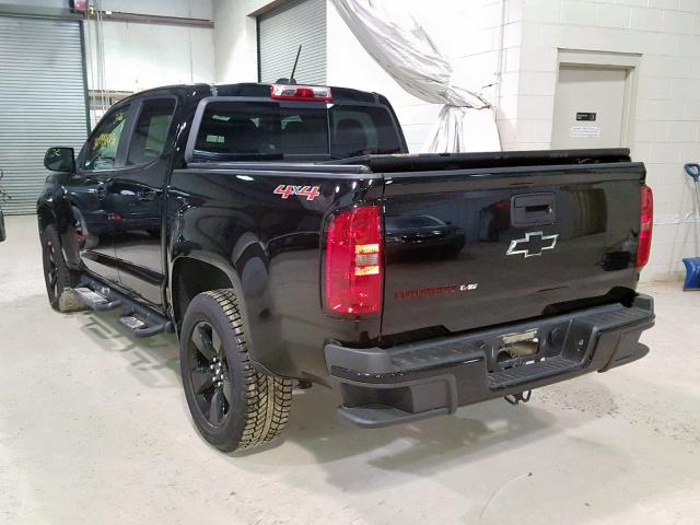 1GCGTCEN8J1157301 - 2018 CHEVROLET COLORADO L BLACK photo 3