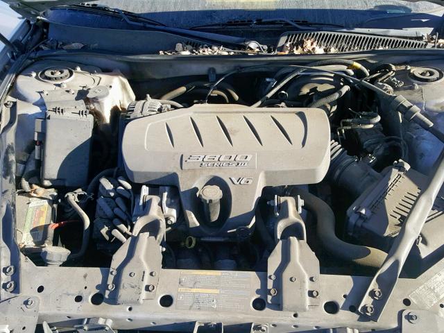 2G4WD562X51201643 - 2005 BUICK LACROSSE C SILVER photo 7