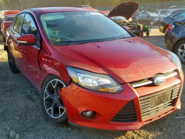 1FAHP3J24CL295399 - 2012 FORD FOCUS TITA RED photo 1