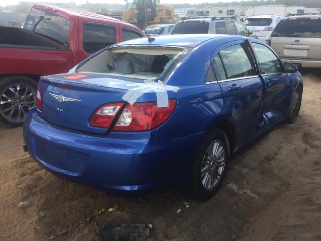 1C3LC56R77N568724 - 2007 CHRYSLER SEBRING TO BLUE photo 4