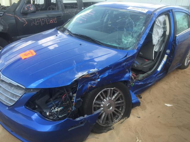 1C3LC56R77N568724 - 2007 CHRYSLER SEBRING TO BLUE photo 9