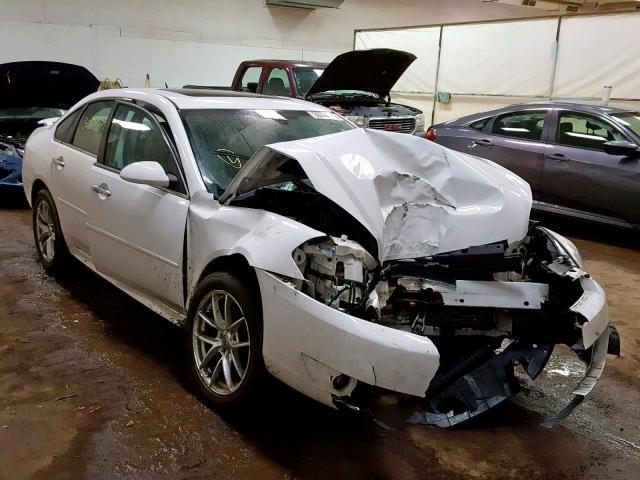 2G1WC5EM9A1193564 - 2010 CHEVROLET IMPALA LTZ WHITE photo 1