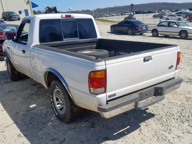 1FTYR10V5XUA29488 - 1999 FORD RANGER WHITE photo 3