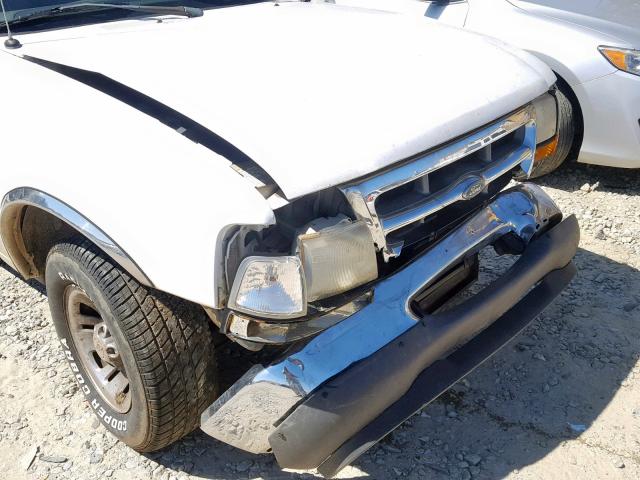 1FTYR10V5XUA29488 - 1999 FORD RANGER WHITE photo 9