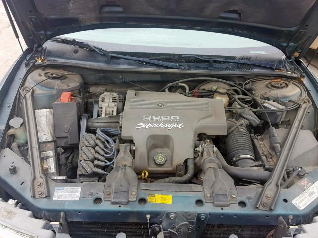 2G4WF5214W1505379 - 1998 BUICK REGAL GS GREEN photo 7