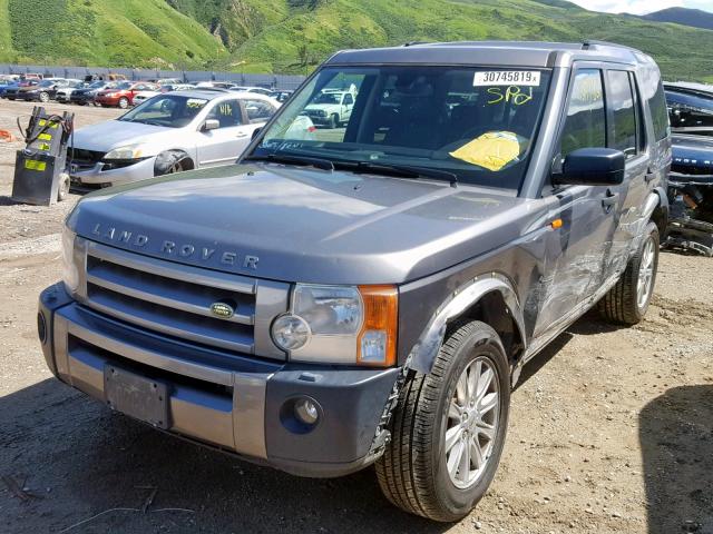 SALAE25498A448880 - 2008 LAND ROVER LR3 SE GRAY photo 2