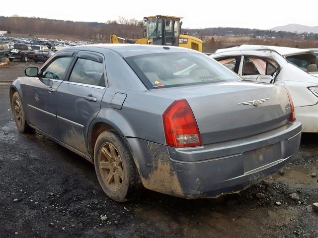 2C3LA43R47H849117 - 2007 CHRYSLER 300 BLUE photo 3