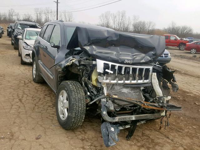 1J4RR4GG0BC679318 - 2011 JEEP GRAND CHER BLACK photo 1