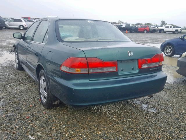 3HGCG66572G702797 - 2002 HONDA ACCORD LX GREEN photo 3