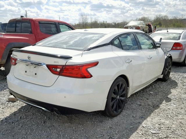 1N4AA6AP1GC447838 - 2016 NISSAN MAXIMA 3.5 WHITE photo 4