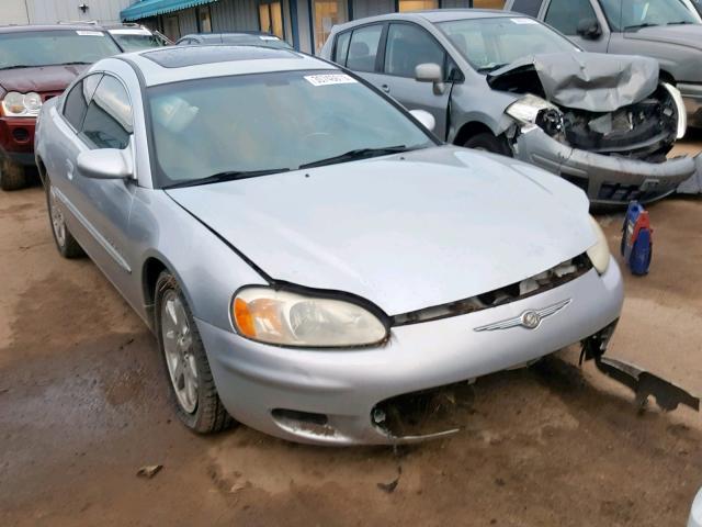 4C3AG52HX1E092645 - 2001 CHRYSLER SEBRING LX SILVER photo 1