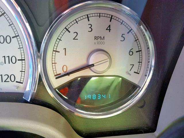 1A8HW58247F518830 - 2007 CHRYSLER ASPEN LIMI BLACK photo 8