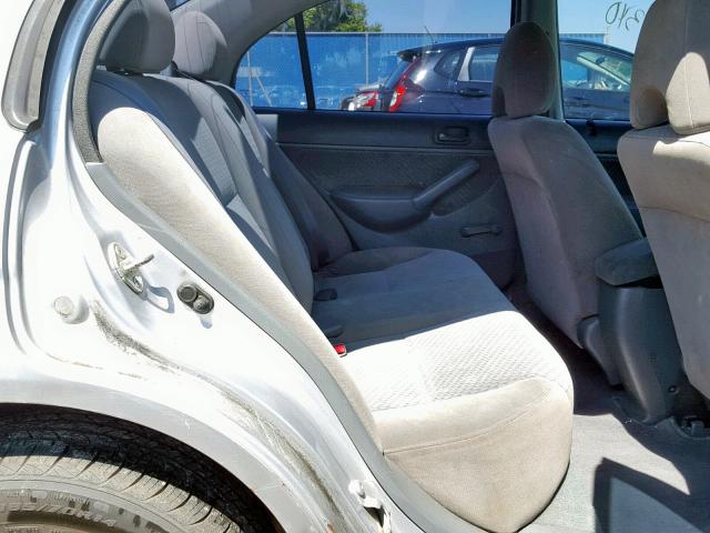 2HGES16344H621669 - 2004 HONDA CIVIC DX V SILVER photo 6