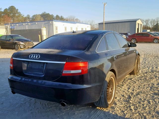 WAUDH74F77N048252 - 2007 AUDI A6 3.2 QUA BLACK photo 4