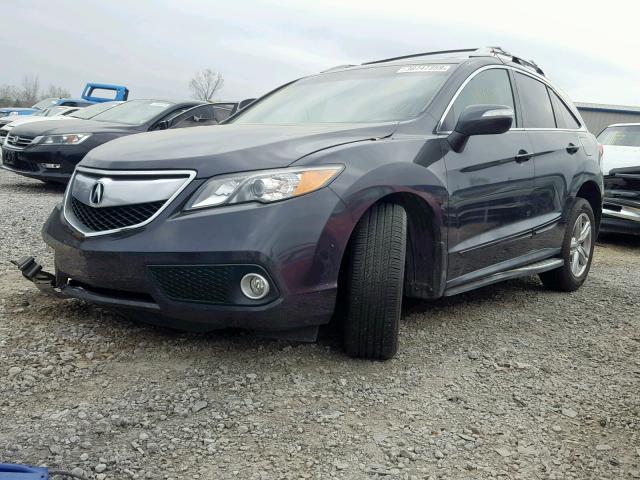 5J8TB3H57EL013103 - 2014 ACURA RDX TECHNO BLACK photo 2