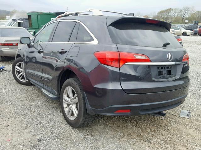 5J8TB3H57EL013103 - 2014 ACURA RDX TECHNO BLACK photo 3