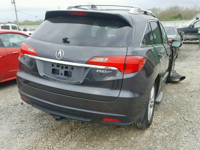 5J8TB3H57EL013103 - 2014 ACURA RDX TECHNO BLACK photo 4