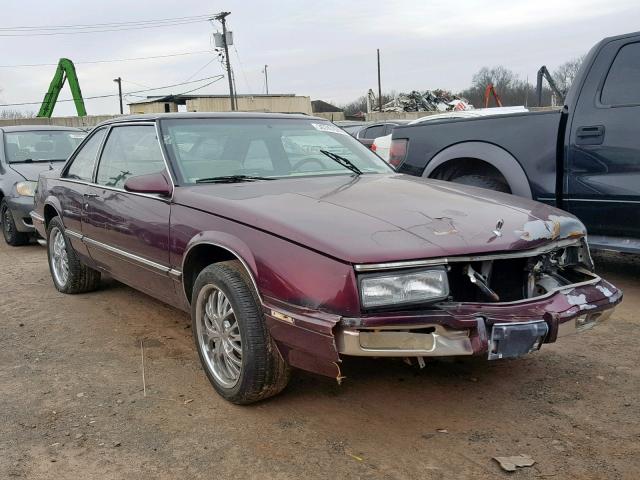 1G4HP14C1LH501909 - 1990 BUICK LESABRE RED photo 1