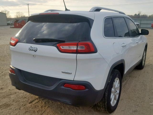 1C4PJLCBXFW566909 - 2015 JEEP CHEROKEE L WHITE photo 4