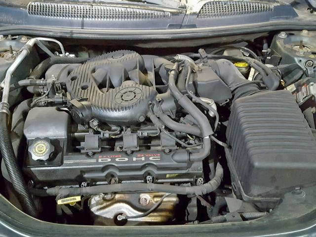 1B3EJ56U81N509026 - 2001 DODGE STRATUS ES GREEN photo 7