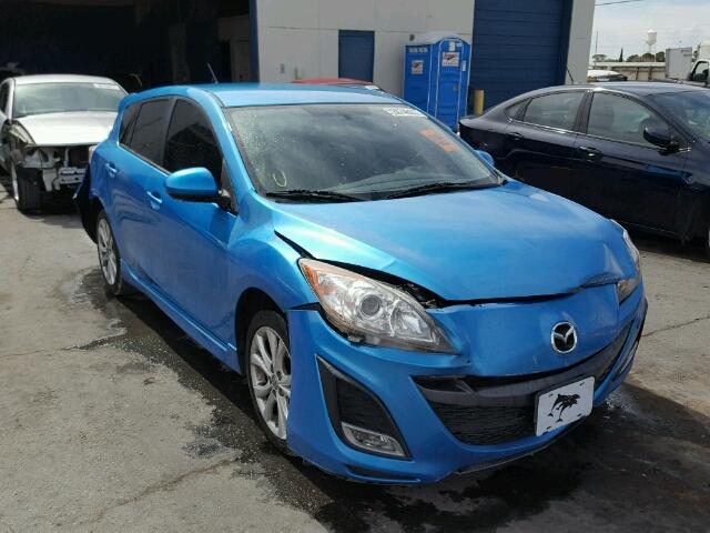 JM1BL1K63B1426415 - 2011 MAZDA 3 S BLUE photo 1