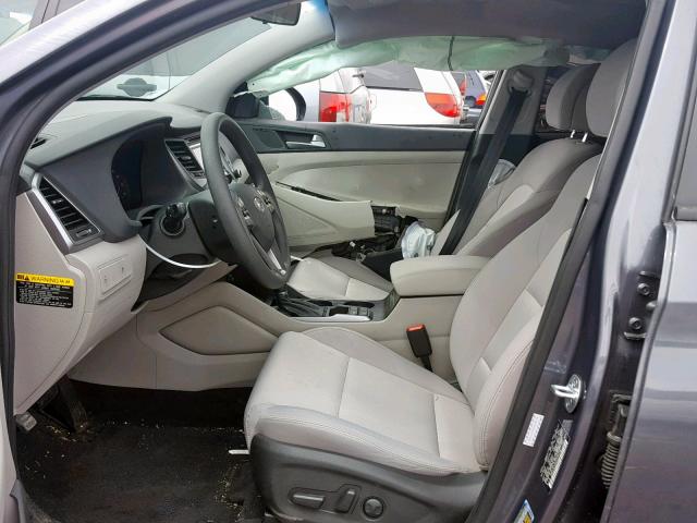 KM8J3CA28HU398149 - 2017 HYUNDAI TUCSON LIM GRAY photo 6