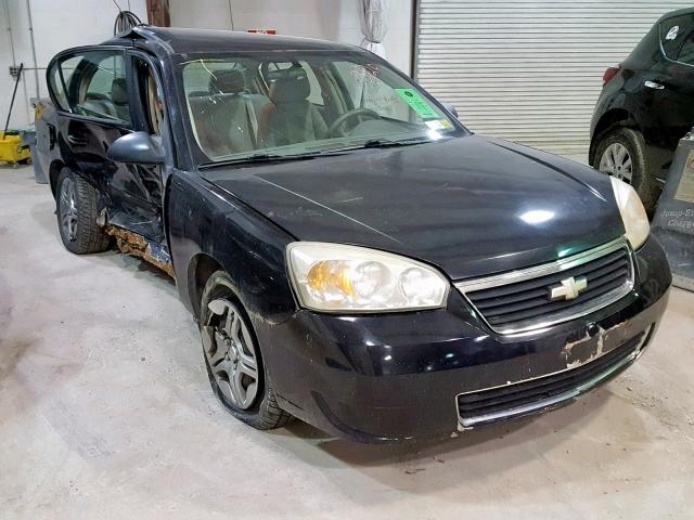 1G1ZS51886F208189 - 2006 CHEVROLET MALIBU LS BLACK photo 1