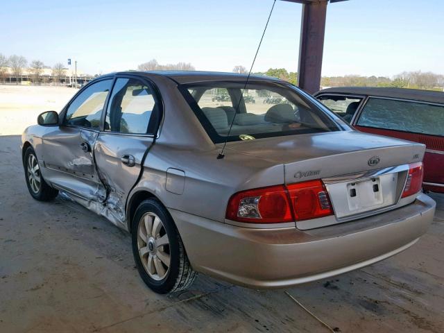 KNAGD128045273134 - 2004 KIA OPTIMA GOLD photo 3