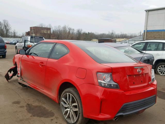 JTKJF5C72F3091779 - 2015 TOYOTA SCION TC წითელი ფოტო 3