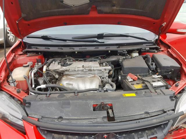 JTKJF5C72F3091779 - 2015 TOYOTA SCION TC წითელი ფოტო 7