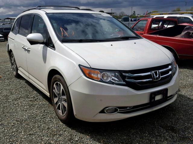 5FNRL5H94HB004144 - 2017 HONDA ODYSSEY TO WHITE photo 1